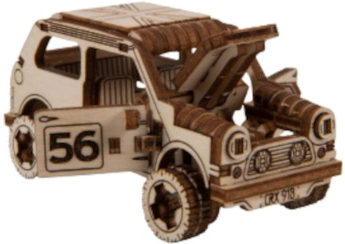 modelbouwset Superfast 8,4 cm hout goud 98-delig