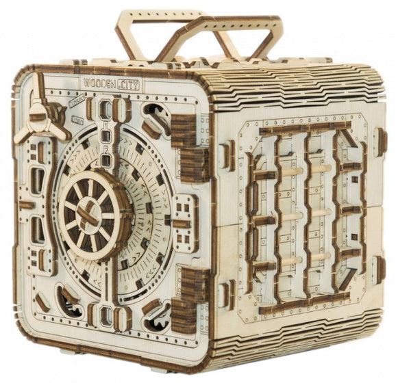 modelbouwset Kluis 15 cm hout naturel 225-delig