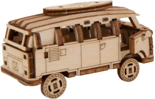 modelbouwset Superfast 8,5 cm hout goud 56-delig