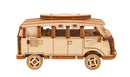 modelbouwset minibus Superfast 8,5 cm hout naturel
