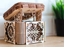 modelbouwset Mystery Box hout naturel 176-delig