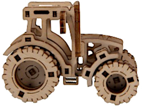 modelbouwset Superfast 8 cm hout goud 60-delig