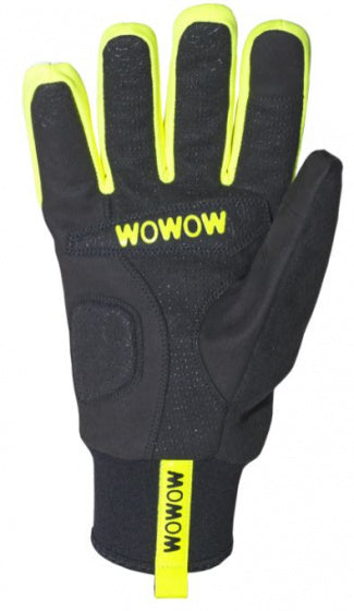 fietshandschoenen Wetland polyamide geel/zwart maat XL