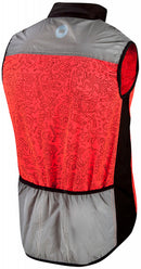 fietsjack Raceviz Rebel katoen/PU rood maat 3XL