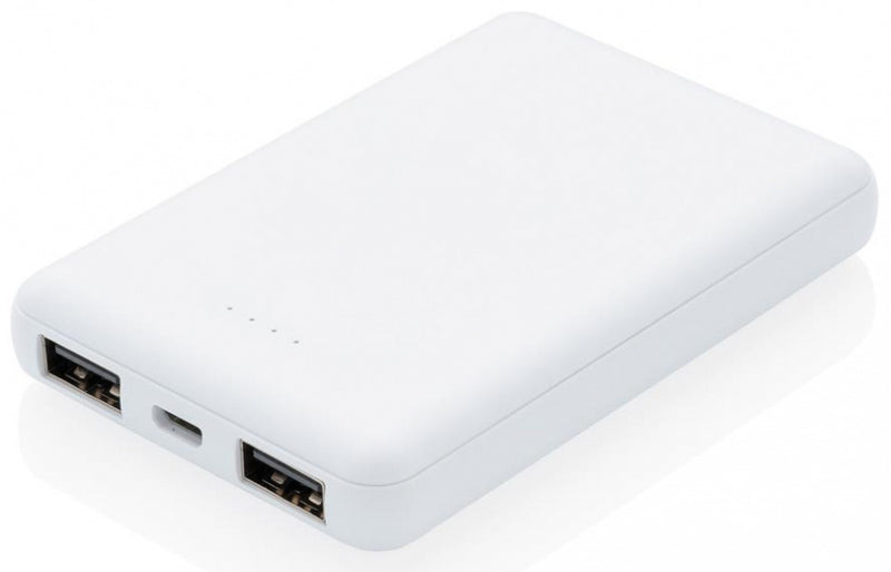 powerbank antimicrobieel 5.000 mAh wit