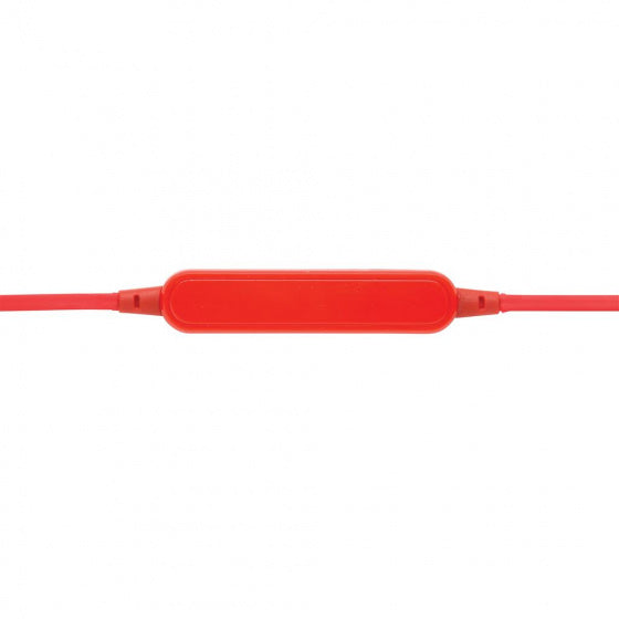 oortelefoon bluetooth 70 cm ABS/EVA rood 3-delig