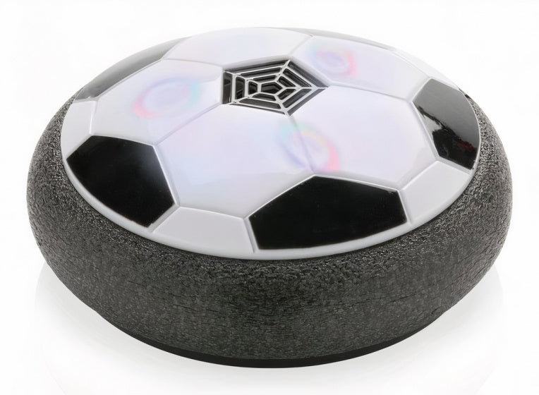 hover voetbal 6 x 17 cm foam zwart/wit