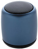minispeaker draadloos 4,5 cm aluminium blauw