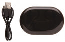 oordopjes in-ear/draadloos ABS zwart