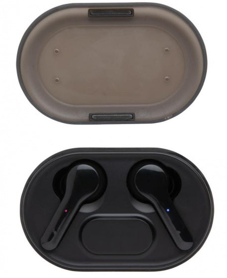 oordopjes in-ear/draadloos ABS zwart