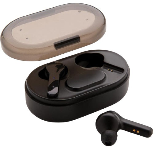 oordopjes in-ear/draadloos ABS zwart