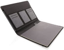 portfoliomap A4 23,7 x 31,1 cm leer grijs