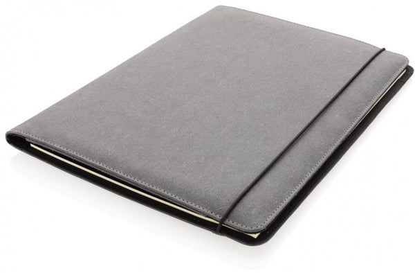 portfoliomap A4 23,7 x 31,1 cm leer grijs