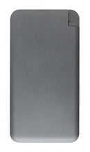 powerbank 10.000 mAh 14 x 7,3 cm alu zilver