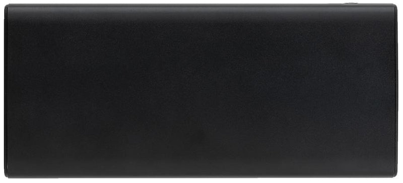 powerbank 10.000 mAh 18W aluminium/ABS zwart