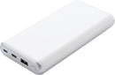 powerbank 20000 mAh 16,2 x 8 cm ABS wit