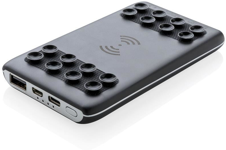 powerbank 4000 mAh 12,7 x 7,2 cm ABS zwart