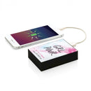 powerbank 5.000 mAh draadloos 10,5 x 6,4 x 1,3 cm zwart