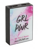 powerbank 5.000 mAh draadloos 10,5 x 6,4 x 1,3 cm zwart