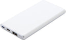 powerbank 5000 mAh 13,4 x 6,8 cm ABS wit