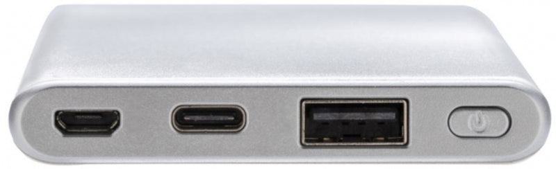 powerbank 5000 mAh 13,4 x 6,8 cm ABS wit