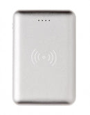 powerbank 5000 mAh 9,5 x 6,3 cm ABS zilver