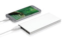 powerbank 8000 mAh 15 x 7 cm alu zilver