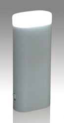 powerbank Lighthouse 5000 mAh 10,5 cm ABS wit