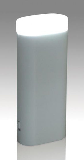 powerbank Lighthouse 5000 mAh 10,5 cm ABS wit