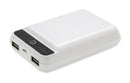 powerbank Pocket 10.000 mAh 9,3 cm ABS wit