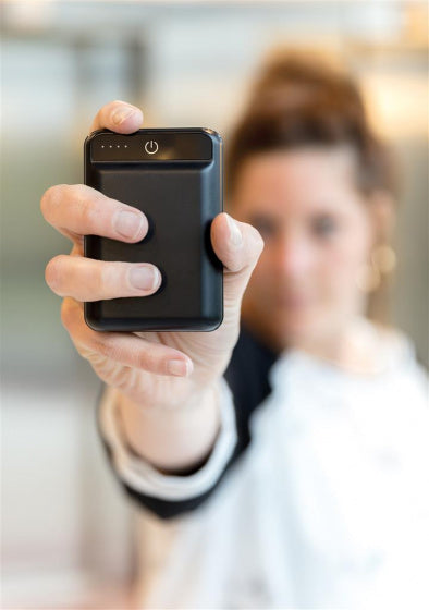 powerbank Pocket 10.000 mAh 9,3 cm ABS zwart