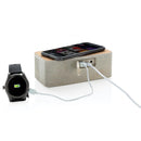 speaker/oplader bluetooth 5W 16 cm ABS/tarwestro beige