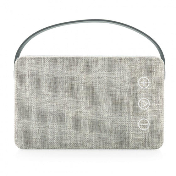 speaker Fhab bluetooth 20,9 cm ABS/PU grijs 2-delig