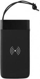 powerbank 8000 mAh 14 x 7,1 cm ABS/aluminium zwart