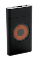 powerbank Encore draadloos 8000 mAh ABS zwart