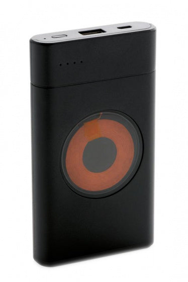 powerbank Encore draadloos 8000 mAh ABS zwart