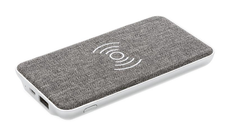 powerbank Vogue draadloos 5000 mAh ABS zilver
