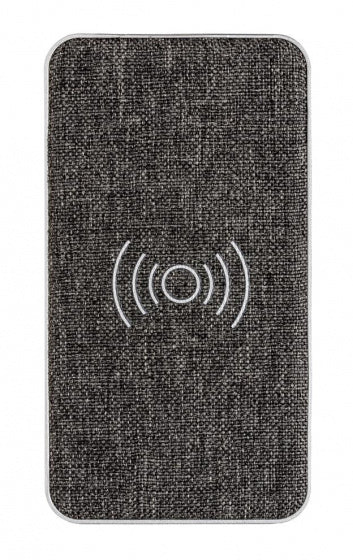 powerbank Vogue draadloos 5000 mAh ABS zilver