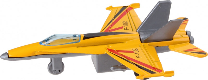 straaljager F-102 10,5 cm geel