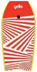 bodyboard 105 x 56 cm rood/geel