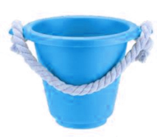emmer junior 18,5 x 15,8 cm polypropyleen/katoen blauw