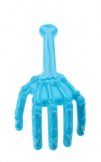 harkje skelet 28 x 10 cm blauw