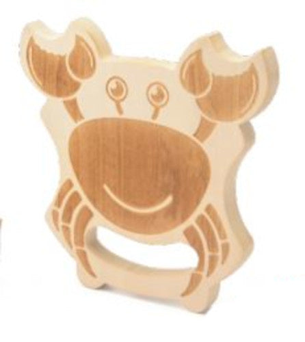 krabbenvanger junior 14 x 2,1 cm hout/jute naturel