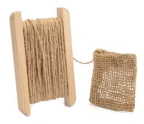 krabbenvanger junior 15 x 9 x 1,5 cm hout/jute naturel