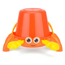 strandemmerset Crabby oranje/geel 4-delig