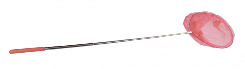 telescopisch schepnet rood 38-86cm