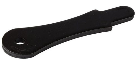 windscherm borgplaatje voor Yepp mini aluminium zwart