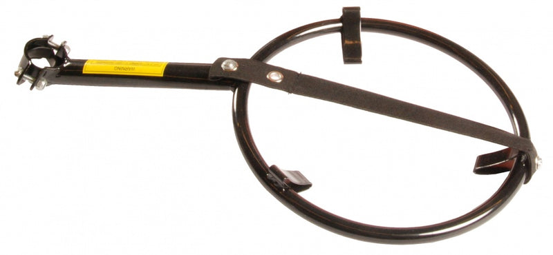 Voetbalhouder 23 cm Staal Zwart