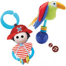 speelset Pirate met rammelaar 2-delig