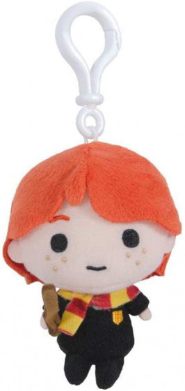 sleutelhanger Harry Potter - Ron Wemel 10 cm pluche zwart